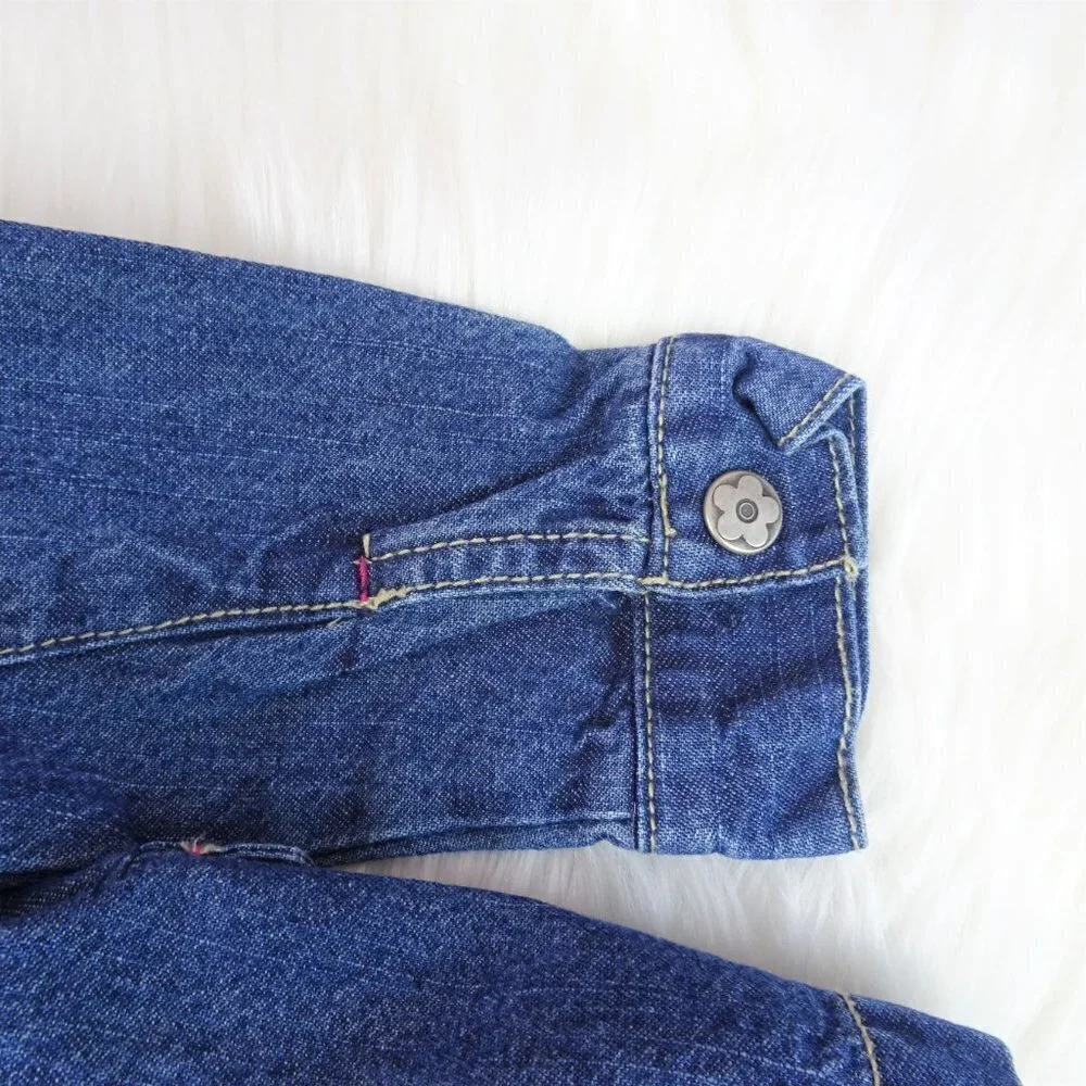 Clearance!💎5/$25 Carter's Denim Jean Jacket Baby Adorable 18 Mos